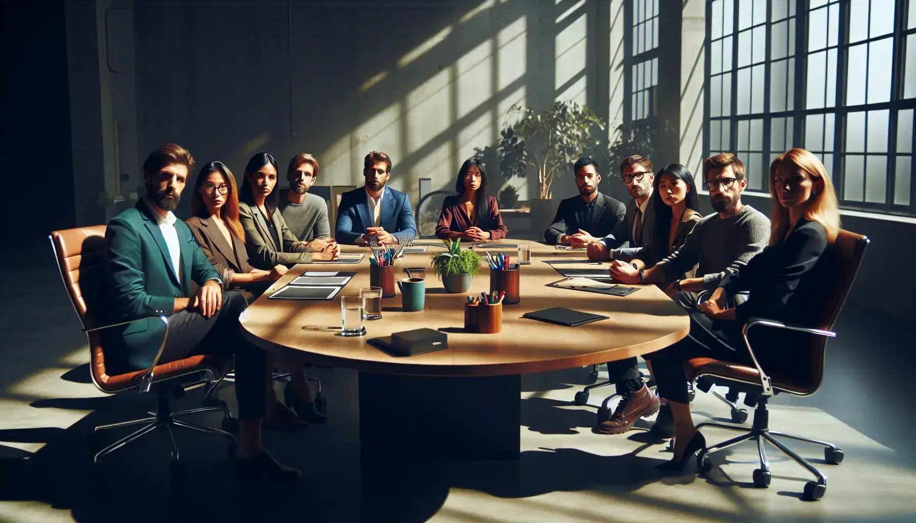 Professional team collaboration